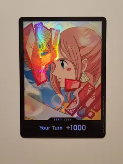 ENGLISH DON !! Shirahoshi PRB-02 FOIL /TEXTURED ONE PIECE Card The Best 2 NM - Image 1