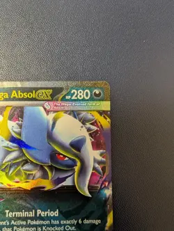 Mega Absol ex 086/132 Mega Evolution Pokemon Card TCG English - FRESH - Image 4