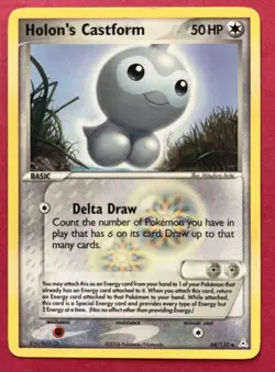 Holon's Castform 44/110 Holon Phantoms Regular Card Pokemon TCG - Image 1