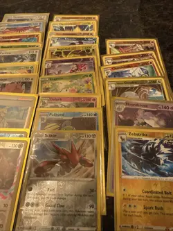Pokemon Cards 75-Card Lot ONLY RARES. All From 2022-2023. 25 Are Reverse Holos! - Image 2