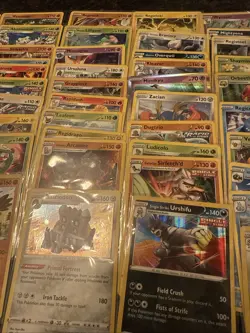 Pokemon Cards 75-Card Lot ONLY RARES. All From 2022-2023. 25 Are Reverse Holos! - Image 4