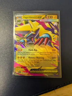 Mega Manectric EX 050/132 - Mega Evolution Double Rare Pokemon Card NM - FRESH - Image 1