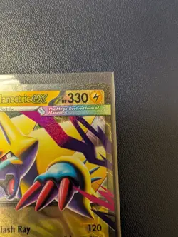 Mega Manectric EX 050/132 - Mega Evolution Double Rare Pokemon Card NM - FRESH - Image 4