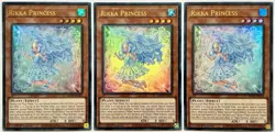 3 x MP23-EN128 Rikka Princess - Ultra Rare 1st Edition Near Mint YuGiOh Cards - Image 1