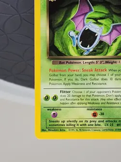 Dark Golbat Pokemo Trading Card - Rare Non-Holo 24/82 Team Rocket Set Near Mint - Image 5