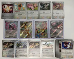 Pokemon Lot Eevee - 173 SVP Prismatic Evolutions Promo Plus Bonus Cards Cinccino - Image 1