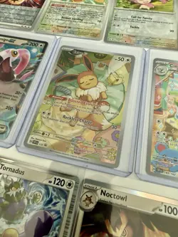 Pokemon Lot Eevee - 173 SVP Prismatic Evolutions Promo Plus Bonus Cards Cinccino - Image 2