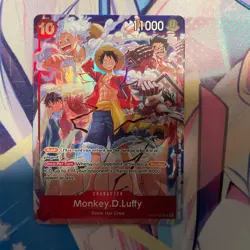 OP:TCG Monkey.D.Luffy ST10-006 (One Piece Day, Dallas 2025SR card) - Image 1