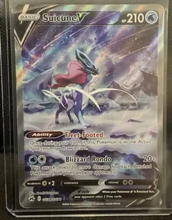Suicune v Crown Zenith Galarian Gallery Holo Ultra Rare Card GG38 GG70 - Image 1