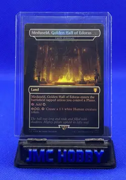 MTG LOTR Meduseld, Golden Hall Of Edoras-Castle Ardenvale Mythic Foil Card #361 - Image 1