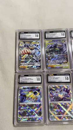 8 Card Graded lot Pokemon Japanese CGC slab gem mint 10 - Image 2