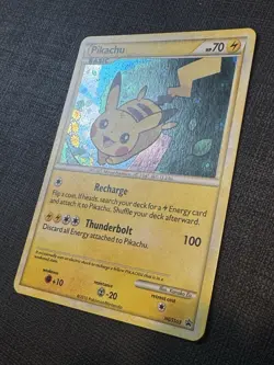 Pokemon TCG Pikachu HGSS03 Black Star Promos Holo Card Near Mint Condition - Image 2