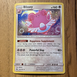 Blissey 153/214 Lost Thunder Holo Promo Pokemon Card Rare - Image 1