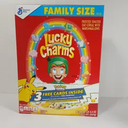 Sealed 25th Anniversary Pokemon Lucky Charms 3 Free Cards Inside Pikachu Foil - Image 1