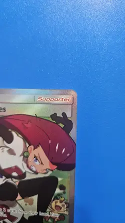 Pokemon TCG Jesse And James Full Art Trainer Card 68/68 Hidden Fates - Image 3