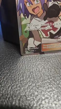 Pokemon TCG Jesse And James Full Art Trainer Card 68/68 Hidden Fates - Image 5