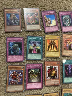 Yu-Gi-Oh Cards Mixed Lot Various Condition English Version And Some Damaged - Image 3