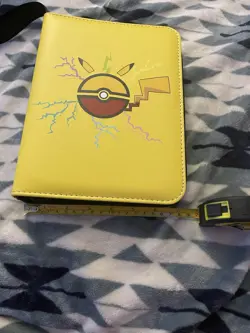 Pokemon Pikachu Card Holder Organizer with Pokeball Design 50 Pages 4 Slots Page - Image 2