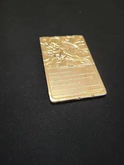 1999 Pokemon 23k Gold Plated Charizard Card Burger King Promo - Loose - Image 5