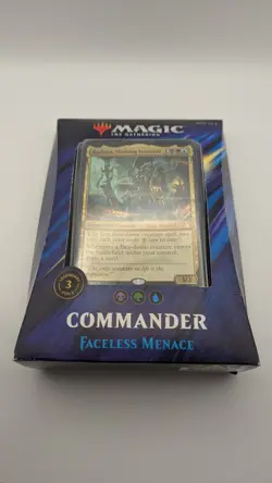 Magic: The Gathering 2019 Commander Deck Faceless Menace English Factory Sealed. - Image 1