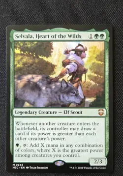 MTG - Selvala, Heart of the Wilds - Commander: Modern Horizons 3 - NM Rare #246 - Image 1