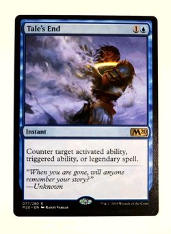 Near Mint - Tale's End - Core Set 2020 M20 Magic the Gathering MTG - Image 1