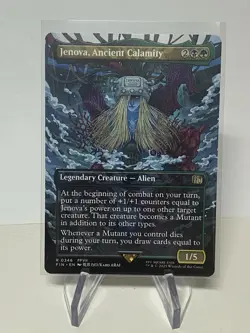 MTG - Jenova, Ancient Calamity (Borderless) Final Fantasy - Image 1