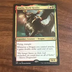 Atarka, World Render - Commander: Adventures in the Forgotten Realms #176 MTG Ma - Image 1