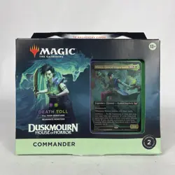 MTG DuskMourn Death Toll Commander Deck Precon Magic SEALED House Of Horror - Image 1