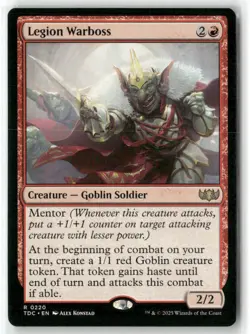 Legion Warboss TDC Commander Tarkir Dragonstorm NM Magic MTG - Image 1