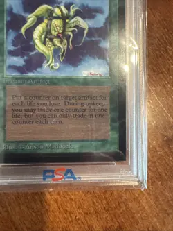 1993 Magic: The Gathering CE Living Artifact PSA 10 MtG - Image 5