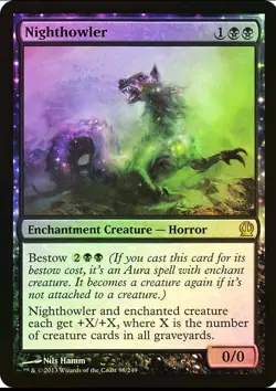 Magic the Gathering NECROGEN MISTS #98/249 Theros 2013 Black Rare NM - Image 1