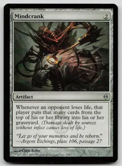 Mindcrank U New Phyrexia 144 NM - Image 1