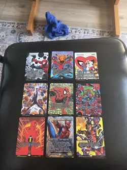 Borderless Saw in Half, MTG, Marvel's Spider-Man, Magic the Gathering LOT - Image 1