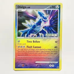 Pokemon 2008 Dialga 16/106 Platinum Stamped Burger King Reverse Holo Near Mint - Image 1