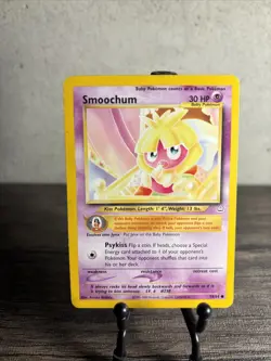 Pokemon TCG Smoochum Neo Revelation 54/64 Regular Unlimited Common-LP!! - Image 1