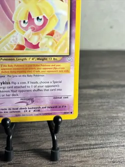 Pokemon TCG Smoochum Neo Revelation 54/64 Regular Unlimited Common-LP!! - Image 5