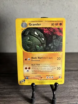 Pokemon TCG Graveler Expedition 79/165 Regular Uncommon-Fast Shipping-LP!! - Image 1