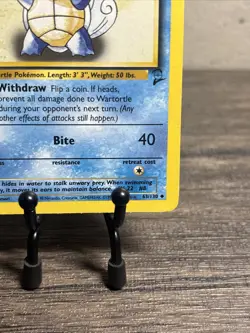 Wartortle 063/130 Base Set 2 Regular-Vintage-Pokemon TCG-Wizards-Fast Shipping! - Image 5