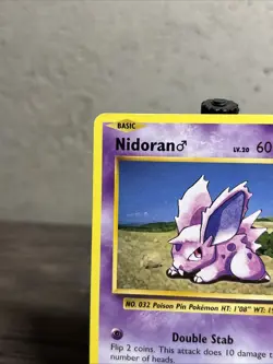 Nidoran M 43/108 Evolutions Regular-Vintage-Pokemon TCG-Fast Shipping-LP!! - Image 2