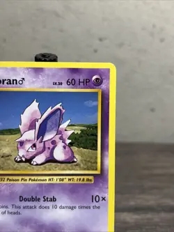 Nidoran M 43/108 Evolutions Regular-Vintage-Pokemon TCG-Fast Shipping-LP!! - Image 3