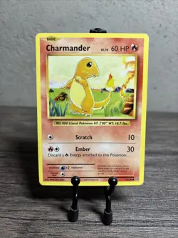 Charmander 9/108 Evolutions Regular-Vintage-Pokemon TCG-Fast Shipping-LP!! - Image 1