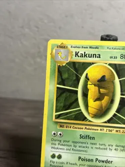 Kakuna 6/108 Evolutions Regular-Vintage-Pokemon TCG-Fast Shipping-LP!! - Image 2