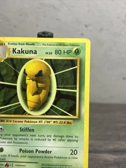 Kakuna 6/108 Evolutions Regular-Vintage-Pokemon TCG-Fast Shipping-LP!! - Image 3