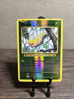 Weedle 5/108 Evolutions Reverse Holo-Vintage-Pokemon TCG-Fast Shipping-LP! - Image 1