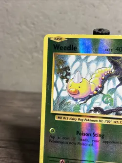 Weedle 5/108 Evolutions Reverse Holo-Vintage-Pokemon TCG-Fast Shipping-LP! - Image 2