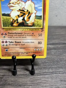 Pokemon Arcanine 33/130 Base Set Regular Uncommon-Fast Shipping-LP!! - Image 5