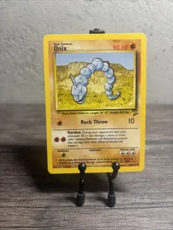 Onix 084/130 Base Set 2 Regular Common-Vintage-Pokemon TCG-Fast Shipping-LP/NM! - Image 1