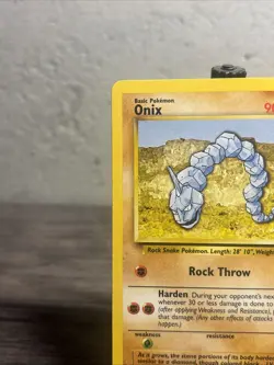 Onix 084/130 Base Set 2 Regular Common-Vintage-Pokemon TCG-Fast Shipping-LP/NM! - Image 2