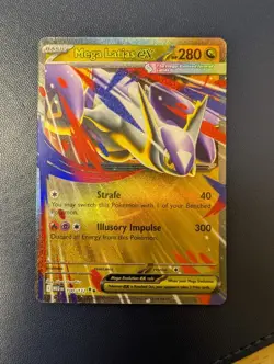 Mega Latias ex 100/132 Mega Evolution Pokemon Pack Fresh - Image 1